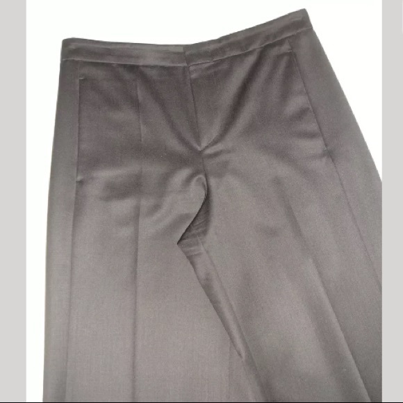 Gucci Pants - GUCCI Black Wool Wide Leg Pants Size 40